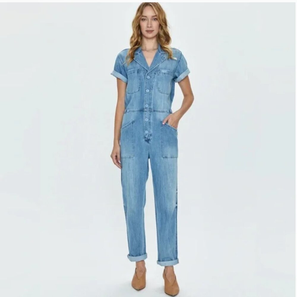 Pistola Grover Denim Jumpsuit XS